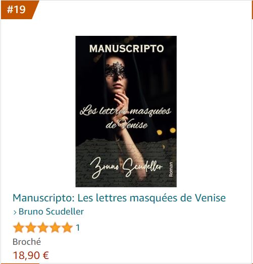19e : Meilleures ventes en Policier et Suspense en Italie