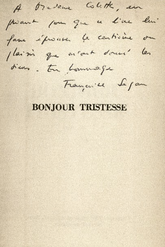 Françoise Sagan, écriture manuscrite, regard graphologique